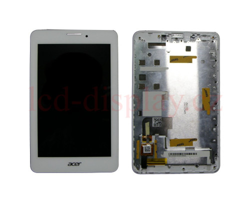 A1-713HD Bílý LCD Dotyk + Displej pro ACER ICONIA A1-713HD 6M.L4NN8.001 Assembly (A1-713HD) by www.lcd-display.cz