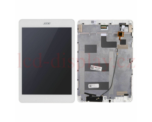 A1-830 Bílý LCD Dotyk + Displej pro Acer Iconia A1-830 6M.L3WN6.001 Assembly (A1-830) by www.lcd-display.cz