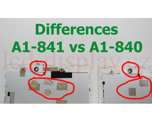 A1-840 Bílý LCD Dotyk + Displej Acer Iconia A1-840 6M.L6FN9.001 Assembly (A1-840) by www.lcd-display.cz