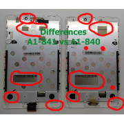 A1-841 Bílý LCD Dotyk + Displej pro ACER ICONIA A1-841 6M.L54N9.001 Assembly 