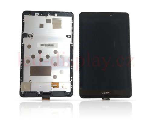 A1-841 Černý LCD Dotyk + Displej pro ACER ICONIA A1-841 6M.L6EN9.001 Assembly (A1-841) by www.lcd-display.cz