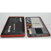 B1-720 Červený LCD Displej + Dotyk pro Acer Iconia B1-720 6M.L3MN2.001 Assembly