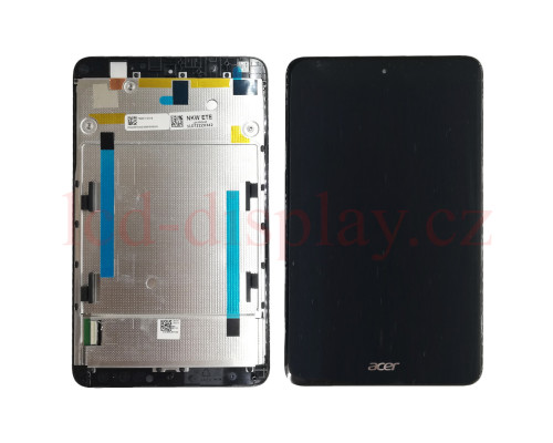 B1-750 Černý Displej + Dotyk pro ACER ICONIA B1-750 6M.L63N7.001 Assembly (B1-750) by www.lcd-display.cz