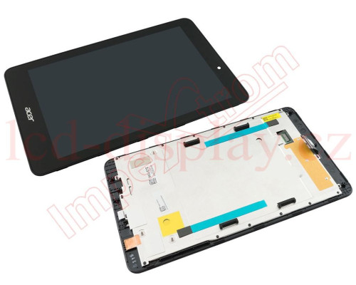 B1-810 Černý LCD Displej + Dotyk pro Acer Iconia B1-810 6M.L7EN7.001 Assembly (B1-810) by www.lcd-display.cz