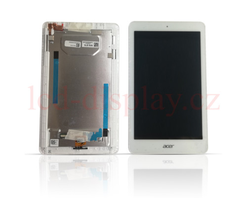 B1-820 Bílý Dotyk + Display pro Acer Iconia B1-820 6M.L9NN7.001 Assembly (B1-820) by www.lcd-display.cz