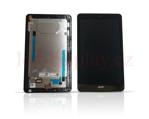 B1-820 Černý Dotyk + Display pro Acer Iconia B1-820 6M.L9NN7.001 Assembly (B1-820) by www.lcd-display.cz