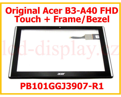 B3-A40FHD Černý Dotyk pro Acer Iconia B3-A40FHD 6M.LE1NB.001 Touch (B3-A40FHD) by www.lcd-display.cz