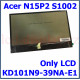 S1002 Černý LCD Displej pro Acer Aspire S1002 6M.G53N5.001 Screen