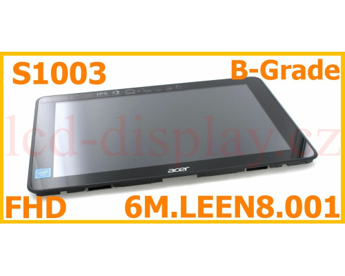 S1003 N16H1 Černý LCD Displej + Dotyk pro Acer Aspire S1003 6M.LEEN8.001 Assembly (S1003 FHD version N16H1) by www.lcd-display.cz