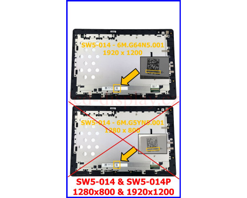 SW5-014FHD LCD Dotyk + Displej pro Acer Aspire Switch 10 SW5-014FHD 6M.G64N5.001 Assembly (SW5-014FHD) by www.lcd-display.cz