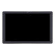 For Lenovo 10W 10 inch LCD Screen Digitizer Full Assembly with Frame (Black)