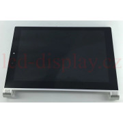 Yoga 2 1050 Stříbrný LCD Displej + Dotyk pro Lenovo Yoga 2 1050 10.1" 5D69A6N2JR Assembly
