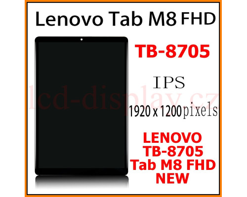 5D68C15999 For Lenovo Tab M8 FHD TB-8705F TB-8705X Touch Screen Glass LCD Display (TB-8705) by www.lcd-display.cz