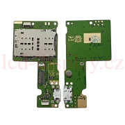 5P68C14566 Nabíjecí Konektor USB PCB Deska pro Lenovo Smart Tab M10 HD Tablet TB-X505F, TB-X505L, TB-X505X TB-X505F SUB board&*6818AA000272 CS