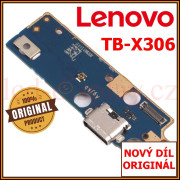 Lenovo Tab M10 HD 2. Gen TB-X306 nabíjecí port USB deska konektor