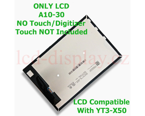 A10-30 LCD Displej pro Lenovo Tab 2 A10-30 TB2 X30F 5D68C03676 Screen (A10-30 LCD) by www.lcd-display.cz