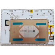 A10-70 Bílý LCD Displej + Dotyk pro Lenovo TAB2 A10-70F A10-70 5D68C02040 Assembly