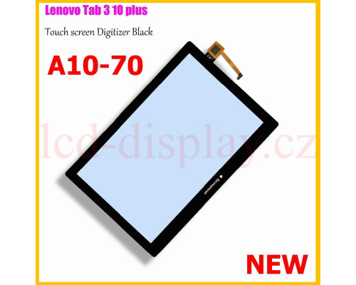 A10-70 Černý Dotyk pro Lenovo TAB 2 A10-70 Tablet TAB 2 A10-70F, TAB 2 A10-70L 5D68C01484 Touch (A10-70 Touch) by www.lcd-display.cz