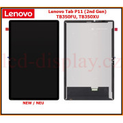 Lenovo Tab P11 Gen 2 2022 TB350FU TB350XU TB350 LCD Screen Display Displej