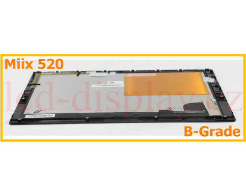 Miix 520-12IKB Černý LCD Displej + Dotyk pro Lenovo Miix 520-12IKB 5D10P92363 5D10P92347 Assembly (Miix 520) by www.lcd-display.cz