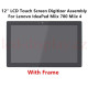 Miix 700 Černý LCD Displej + Dotyk pro Lenovo Miix 700-12ISK 12" 5D10K37833 Assembly