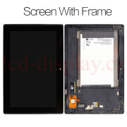 S6000 Černý LCD Displej + Dotyk pro Lenovo IdeaTab S6000 S6000H S6000L-F 5D19A464OM 5D19A464OL Assembly