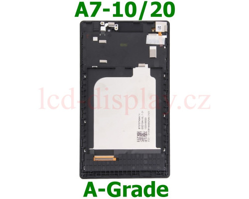 TAB 2 A7-10 A7-20 Černý LCD Displej + Dotyk pro Lenovo TAB 2 A7-10 A7-20 A7-20F  5D68C02877 5D68C00180 Assembly (TAB 2 A7-10 A7-20) by www.lcd-display.cz