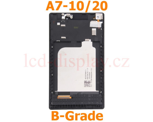 TAB 2 A7-10 A7-20 Černý LCD Displej + Dotyk pro Lenovo TAB 2 A7-10 A7-20 A7-20F  5D68C02877 5D68C00180 Assembly (TAB 2 A7-10 A7-20) by www.lcd-display.cz