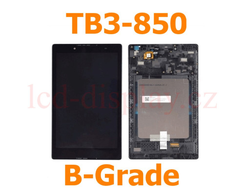 TB3-850 Černý/Modrý Displej + Dotyk pro Lenovo Tab 3 8 TB3-850F, TB3-850M 5D68C05437 Assembly (TB3-850) by www.lcd-display.cz