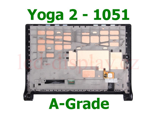 Yoga 2 1051 Černý LCD Displej + Dotyk pro Lenovo Yoga 2 1051 10.1" 5D69A6N36D Assembly (1051) by www.lcd-display.cz