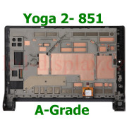 YOGA 2-851 Černý LCD Displej + Dotyk pro Lenovo YOGA Tablet 2-851 5D69A6N4KH 5D69A6N368 Assembly