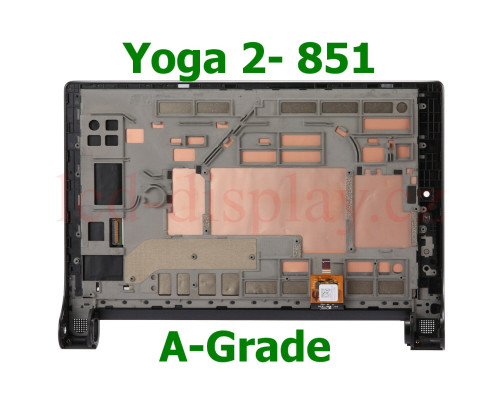 YOGA 2-851 Černý LCD Displej + Dotyk pro Lenovo YOGA Tablet 2-851 5D69A6N4KH 5D69A6N368 Assembly (YOGA 2-851) by www.lcd-display.cz