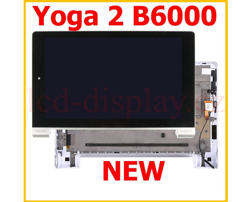 YOGA 8 B6000 Stříbrný LCD Displej + Dotyk pro Lenovo YOGA Tablet 8 (B6000) - Type Z0AF 5D69A46503 5D69A464WD Assembly (B6000) by www.lcd-display.cz