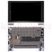 YOGA 8 B6000 Stříbrný LCD Displej + Dotyk pro Lenovo YOGA Tablet 8 (B6000) - Type Z0AF 5D69A46503 5D69A464WD Assembly (B6000) by www.lcd-display.cz