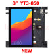 YT3-850 Černý LCD Displej + Dotyk pro Lenovo Yoga Tab 3 YT3-850 (850F, 850M, 850L) 5D68C02838 5D68C07614 Assembly