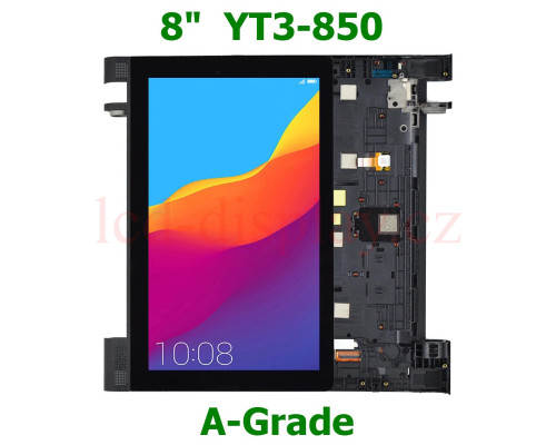 YT3-850 Černý LCD Displej + Dotyk pro Lenovo Yoga Tab 3 YT3-850 (850F, 850M, 850L) 5D68C02838 5D68C07614 Assembly (YT3-850) by www.lcd-display.cz