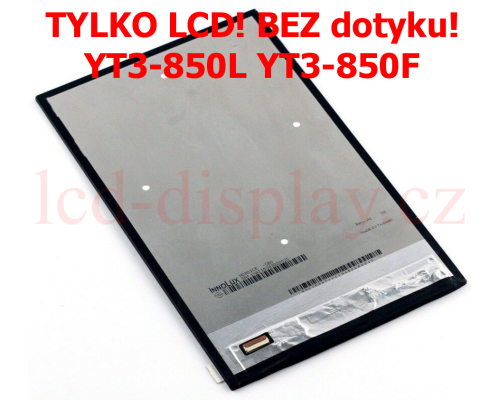 YT3-850 LCD Displej pro Lenovo Yoga Tab 3 YT3-850 (850F, 850M, 850L) 5D68C02838 5D68C07614 Screen (YT3-850) by www.lcd-display.cz