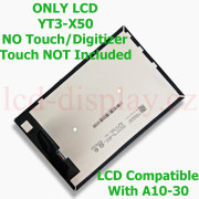 YT3-X50 LCD Displej pro Lenovo Yoga TAB 3 YT3 X50 YT3-X50 5D68C03557 Screen 