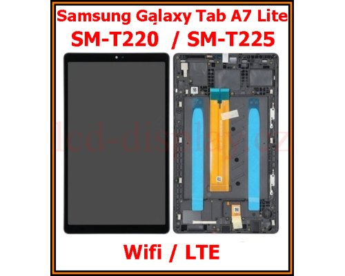 OEM SM-T220 DISPLEJ LCD TOUCH SCREEN SAMSUNG GALAXY SM-T220 SM-T225 TAB A7 LITE LTE a Wifi (SM-T220 Wifi / SM-T225 LTE) by www.lcd-display.cz